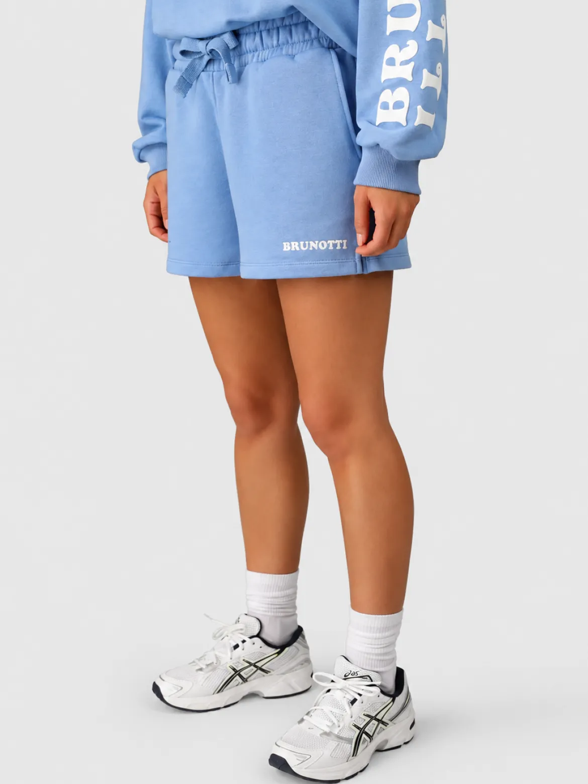 Milly Women Sweat Short | Bluebell