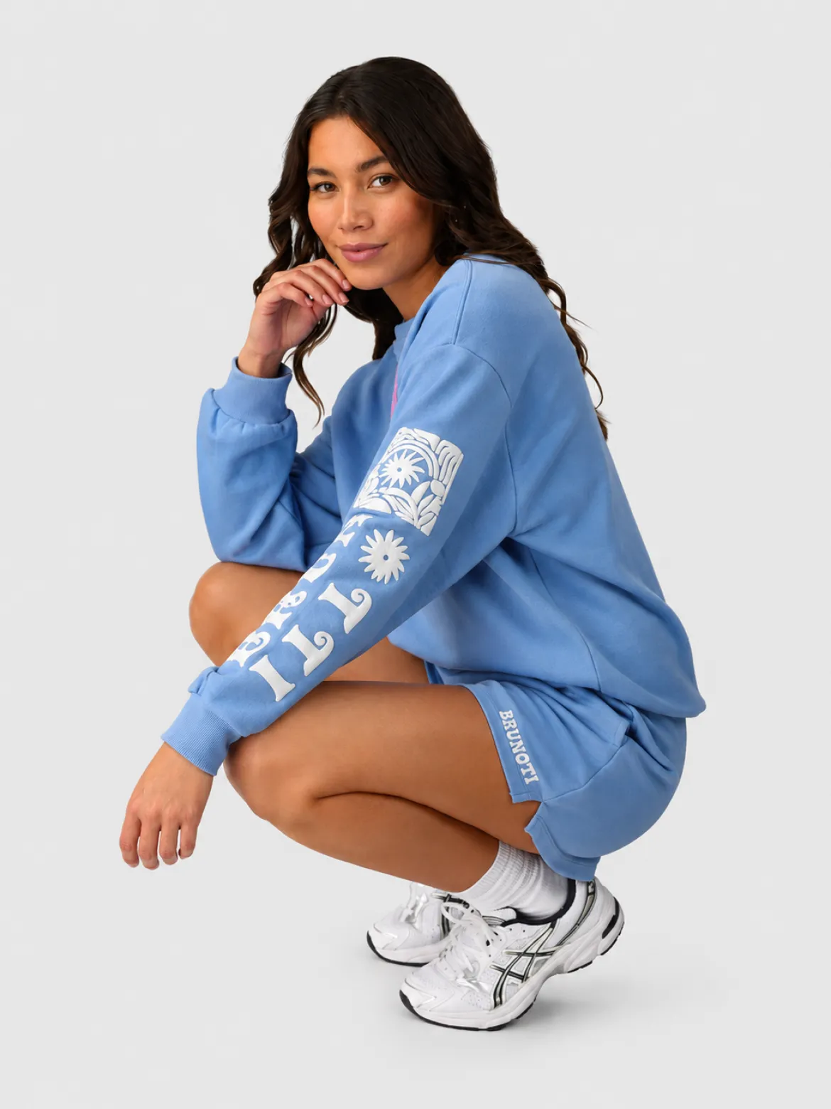 Milly Women Sweat Short | Bluebell