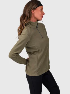 Misma Dames Fleece | Dusky Green