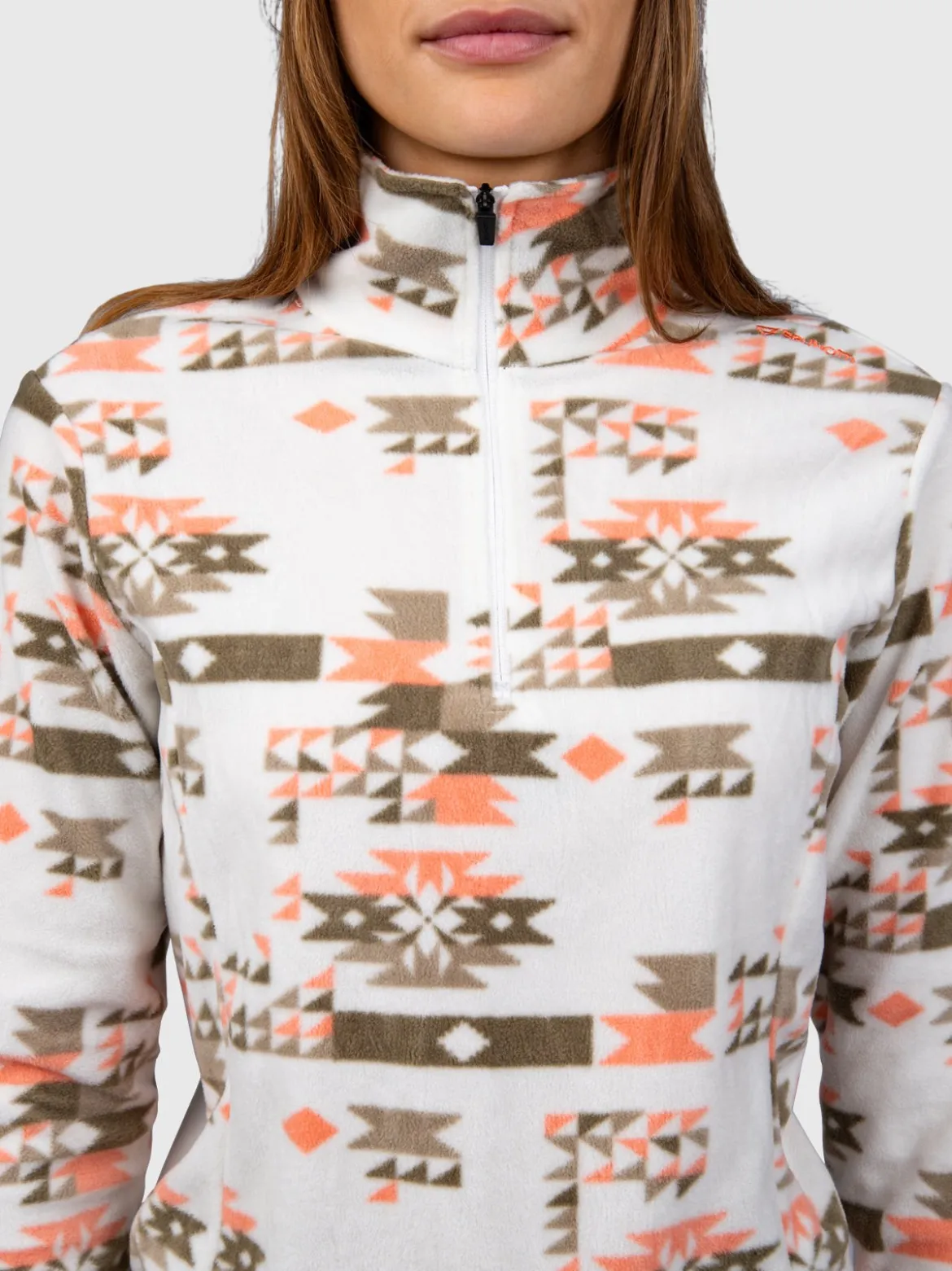 Misma-Print Dames Fleece | Leopard Snow