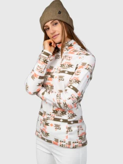 Misma-Print Dames Fleece | Leopard Snow