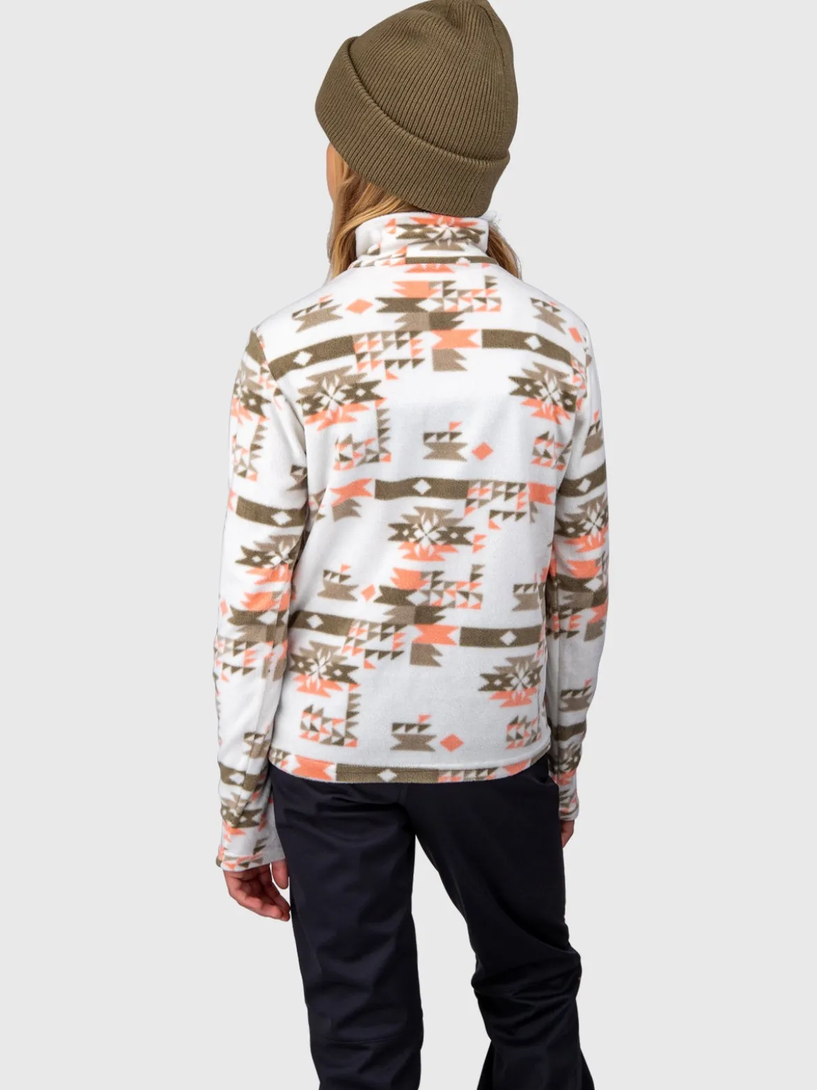 Mismy-Print Meisjes Fleece | Arctic Desert Flower