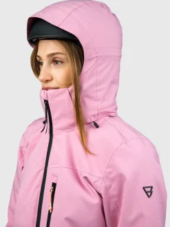 Montacia Dames Ski Jas | Dusty Pink