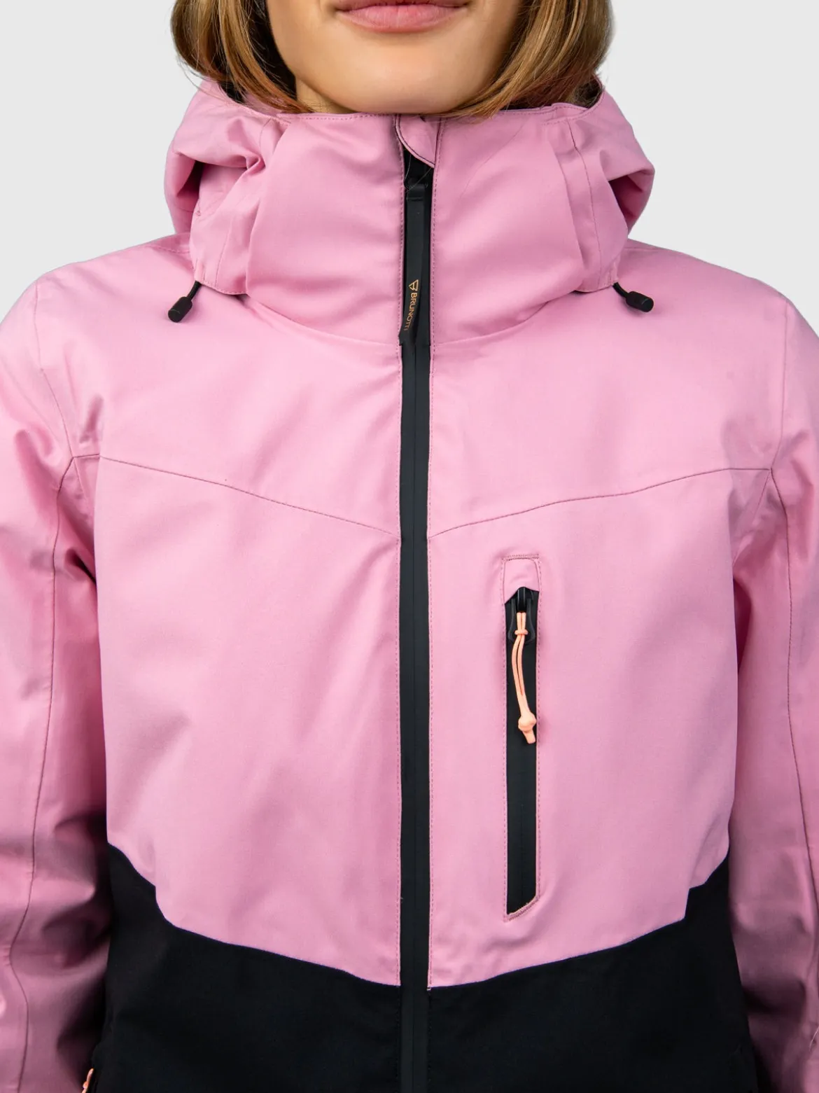 Montacia Dames Ski Jas | Dusty Pink