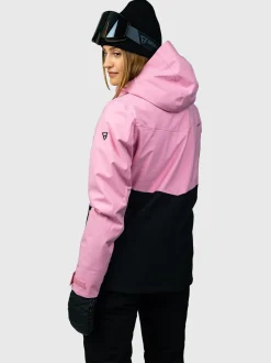 Montacia Dames Ski Jas | Dusty Pink