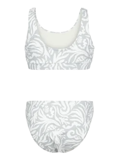Myla-Print Meisjes Bikini | Aqua Grey