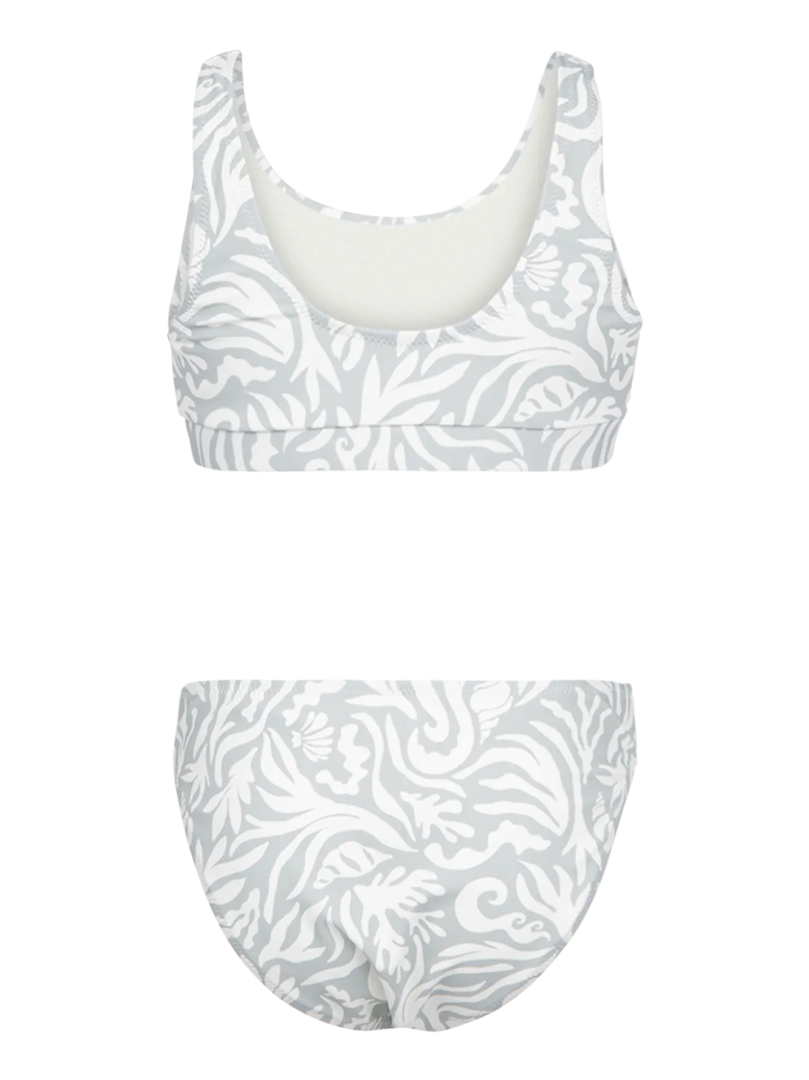Myla-Print Meisjes Bikini | Aqua Grey