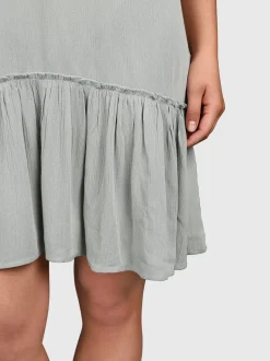 Nami Dames Jurk | Aqua Grey