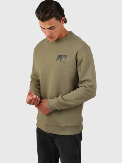Navaldor Heren Sweater | Dusky Green