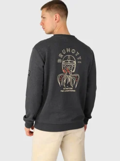 Naval Heren Sweater | Pirate Black