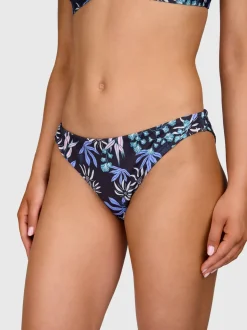 Nell-Print Dames Bikini Broekje | Zwart