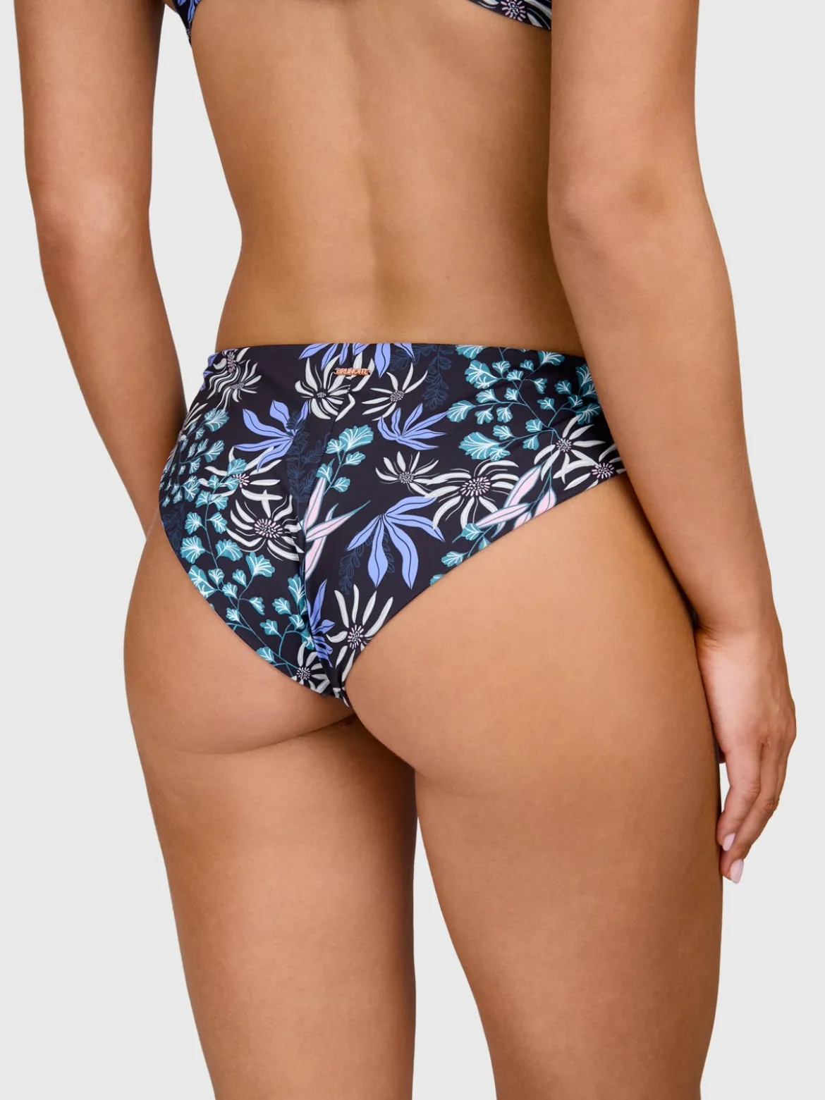 Nell-Print Dames Bikini Broekje | Zwart