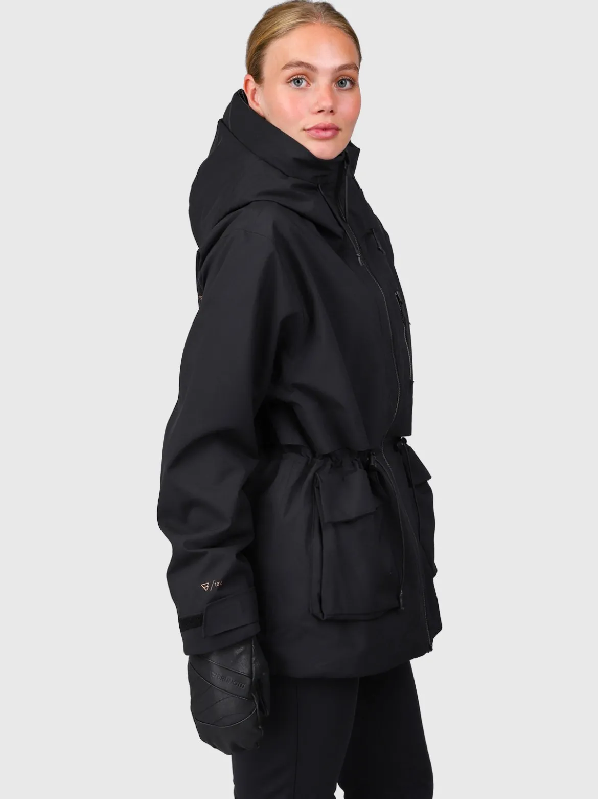 Nevicara Dames Ski Jas | Zwart