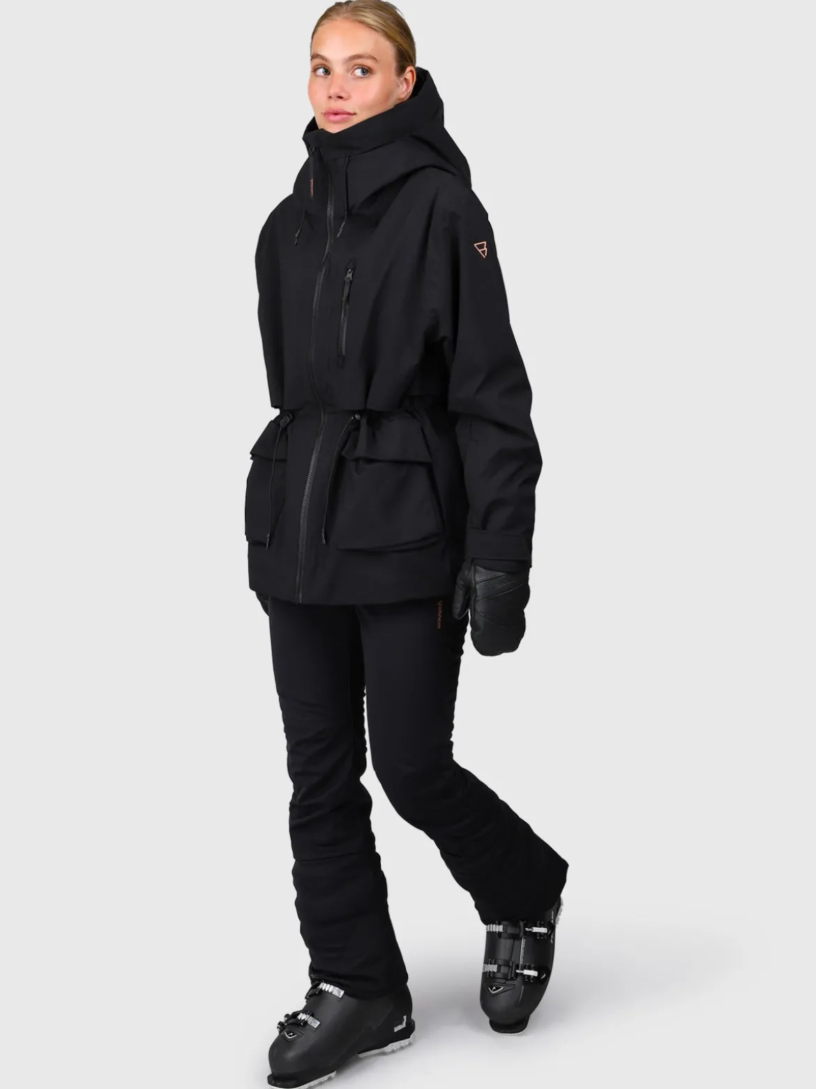 Nevicara Dames Ski Jas | Zwart