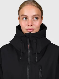 Nevicara Dames Ski Jas | Zwart