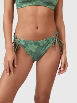 Nolestina-Leaf Dames Bikinibroekje | Juniper