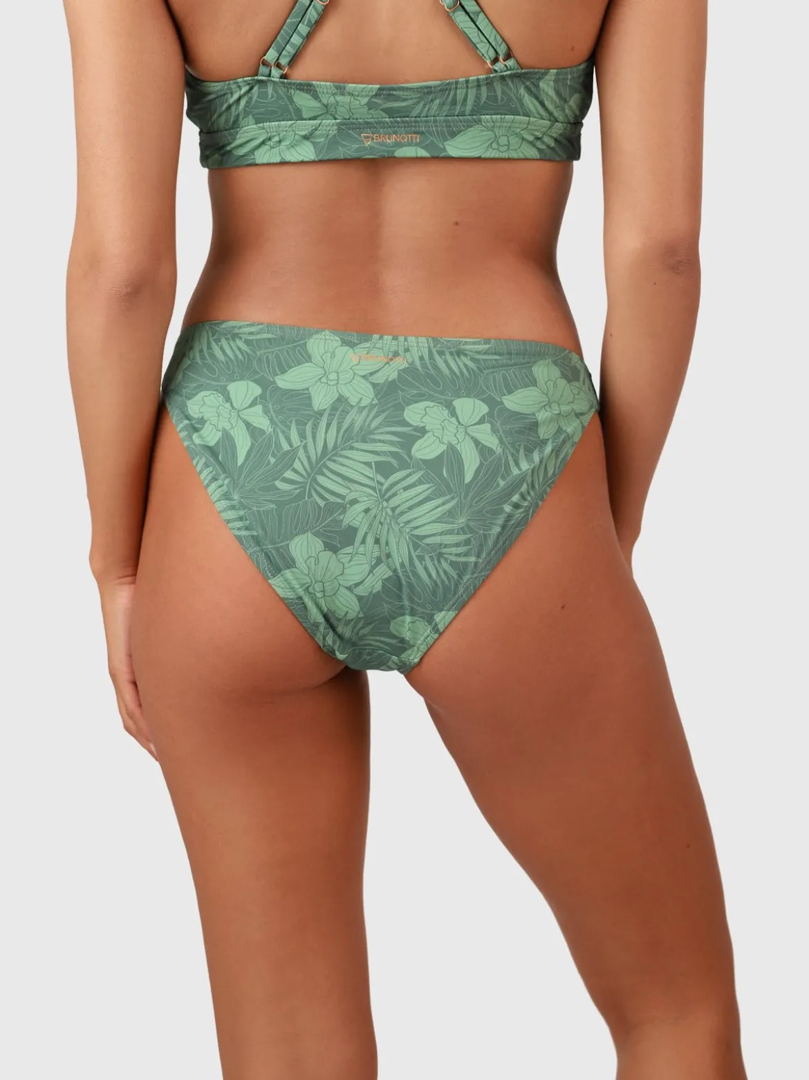 Nolestina-Leaf Dames Bikinibroekje | Juniper
