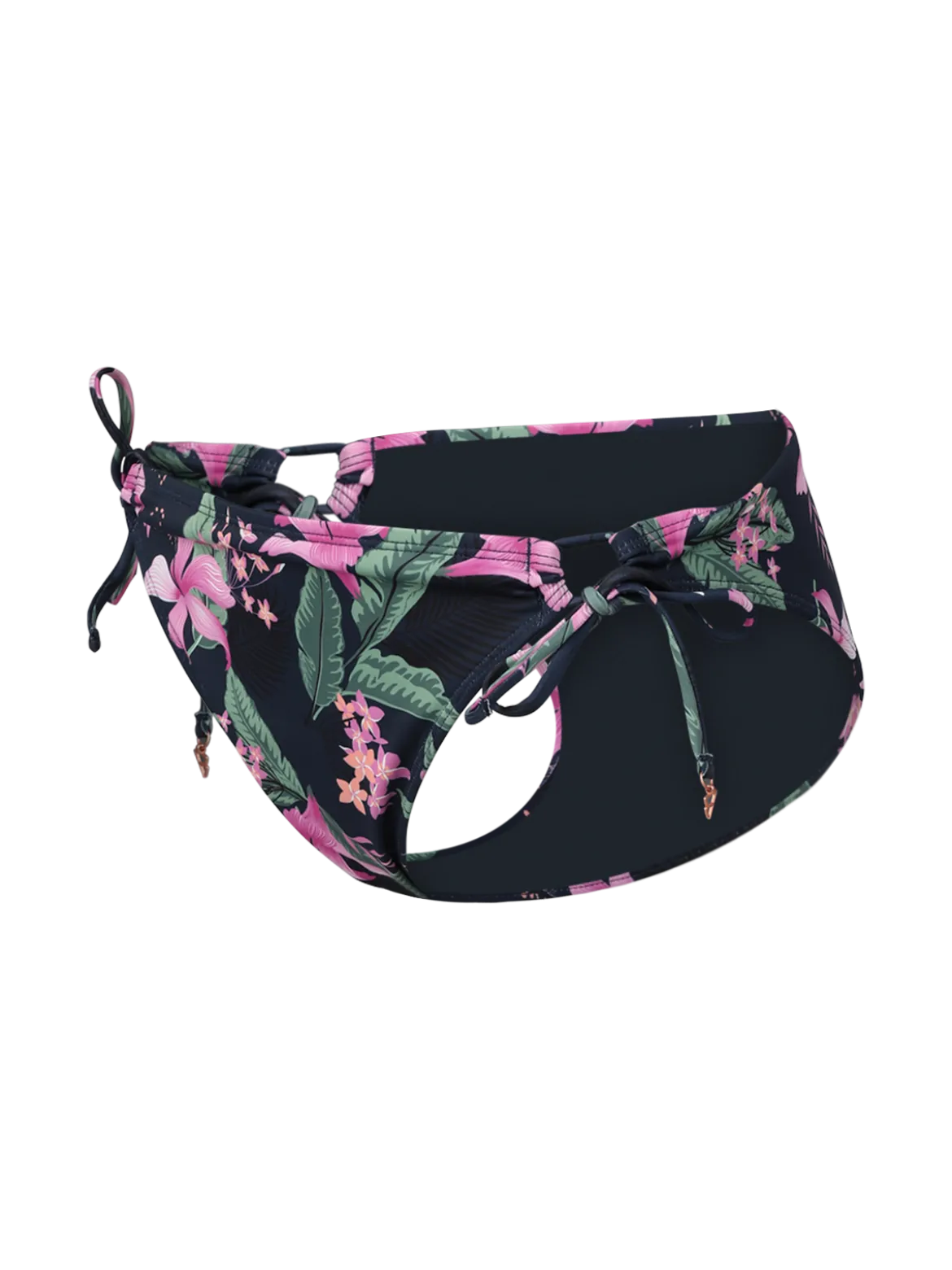 Nolestina-Tropicana Dames Bikinibroekje | Indigo Blue