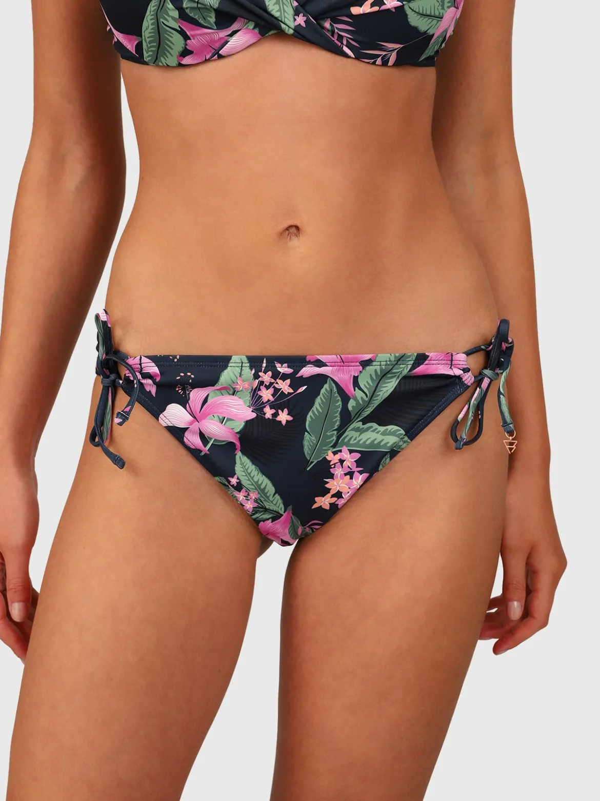 Nolestina-Tropicana Dames Bikinibroekje | Indigo Blue