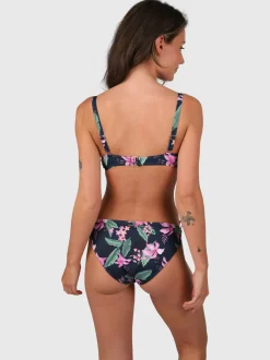 Nolestina-Tropicana Dames Bikinibroekje | Indigo Blue