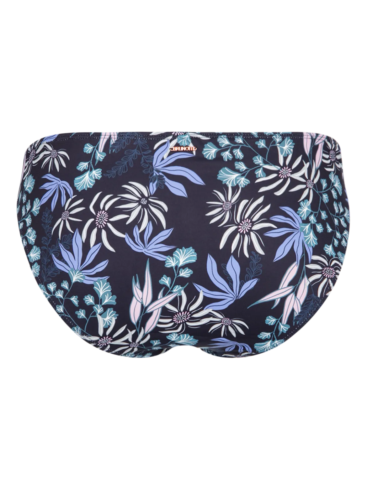 Nolina-Print Dames Bikini Broekje | Zwart