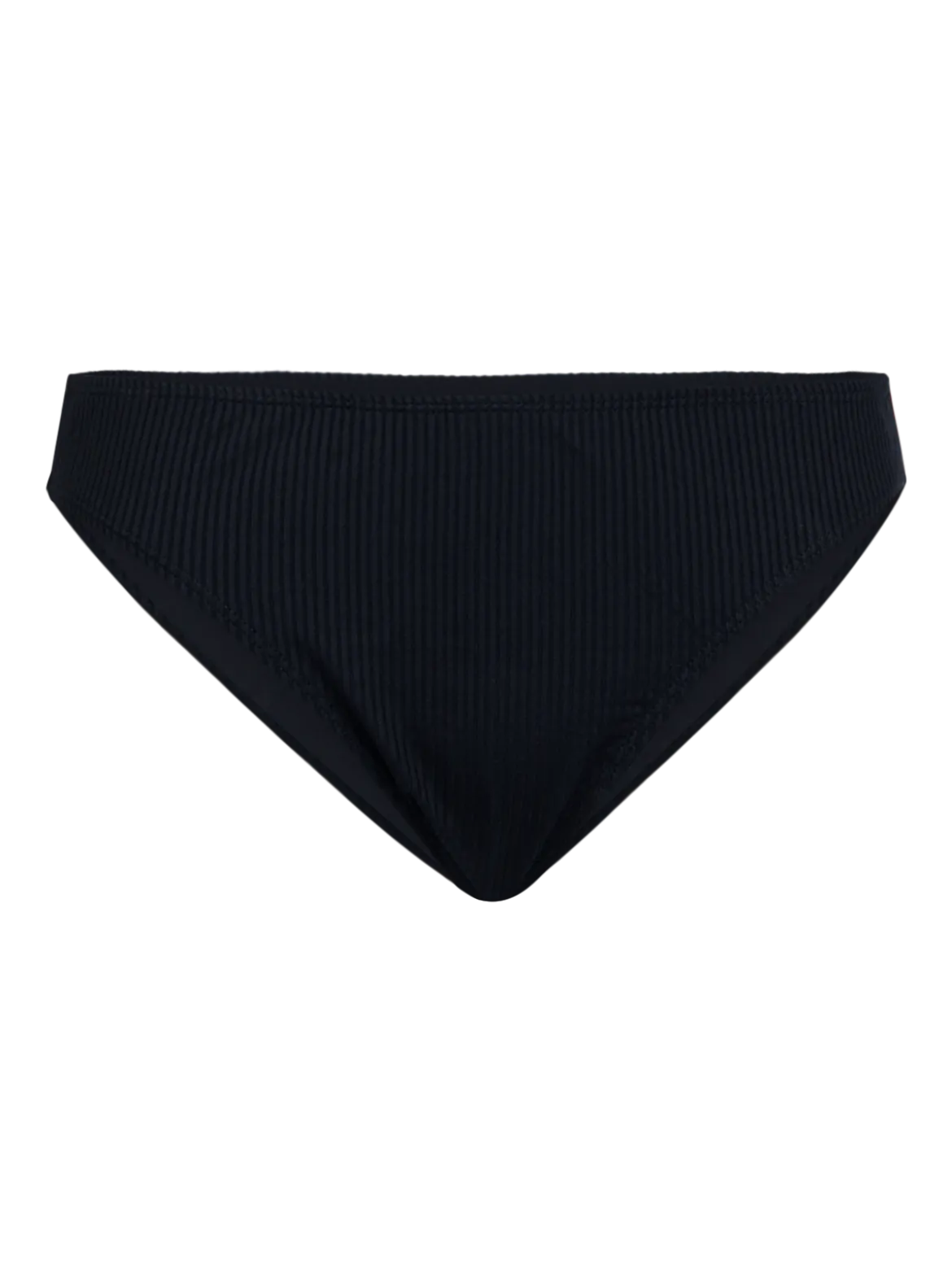 Nolina-Rib Dames Bikini Broekje | Zwart