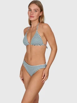 Nolina-Stripe Dames Bikini Broekje | Snow