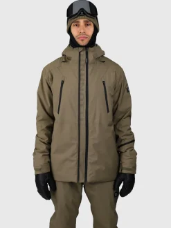 Norrow Heren Ski Jas | Dusky Green
