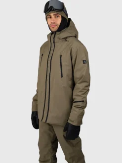 Norrow Heren Ski Jas | Dusky Green