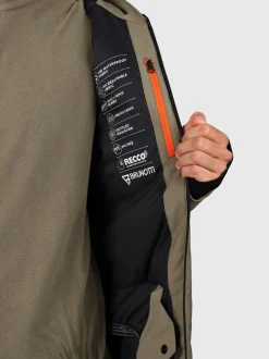 Norrow Heren Ski Jas | Dusky Green