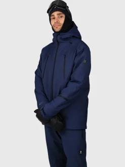 Norrow Heren Ski Jas | Indigo Blue