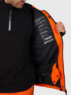 Norrow Heren Ski Jas | Punch Orange