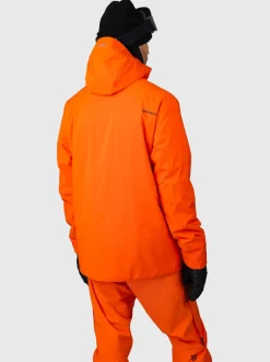 Norrow Heren Ski Jas | Punch Orange