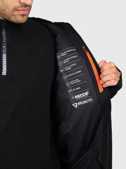 Norrow Heren Ski Jas | Zwart