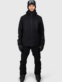 Norrow Heren Ski Jas | Zwart