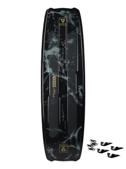 Nova + G10 Fins Kiteboard | Zwart