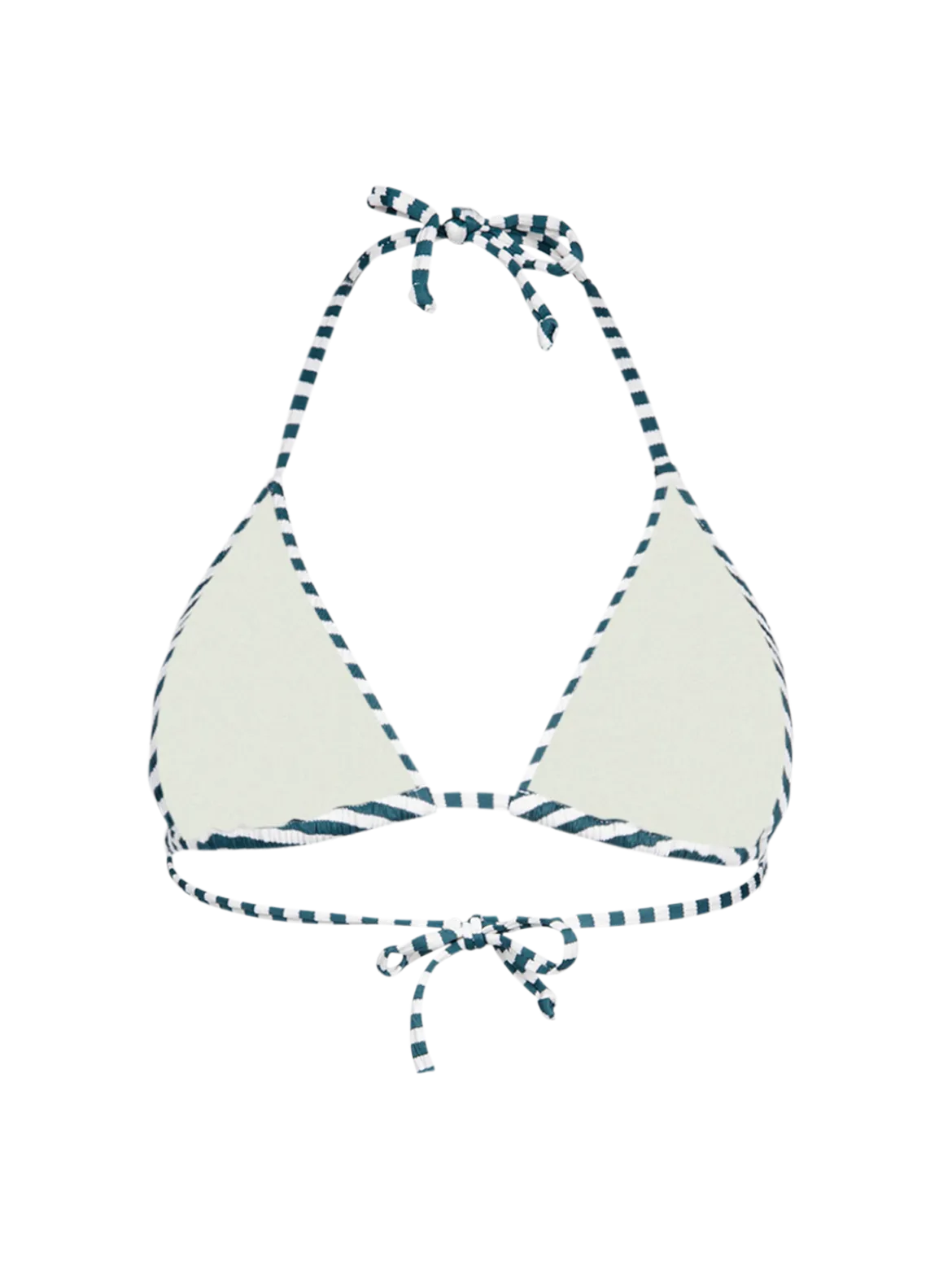 Novalee-Stripe Dames Bikini Top | Snow