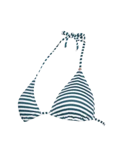 Novalee-Stripe Dames Bikini Top | Snow