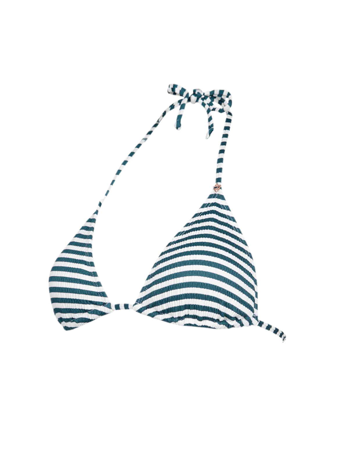 Novalee-Stripe Dames Bikini Top | Snow