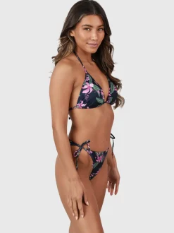 Novalee-Tropicana Dames Triangle Bikini Top | Indigo Blue