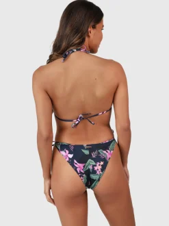 Novalee-Tropicana Dames Triangle Bikini Top | Indigo Blue