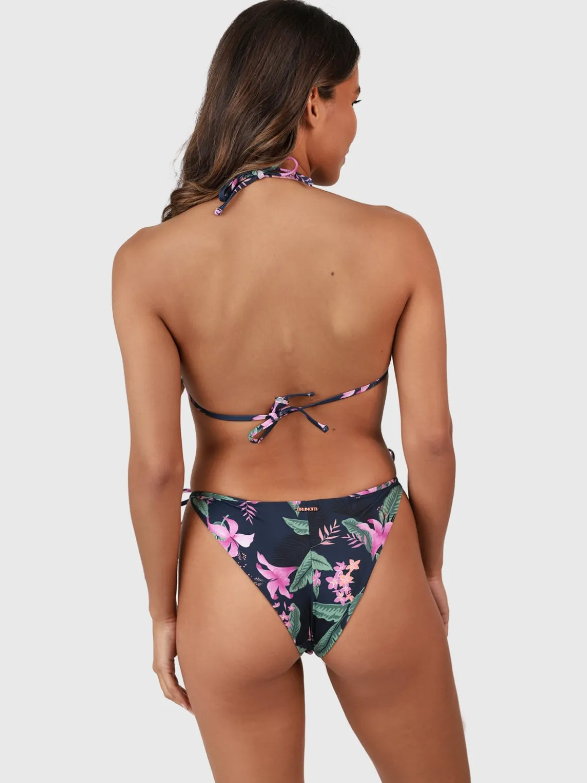 Novalee-Tropicana Dames Triangle Bikini Top | Indigo Blue