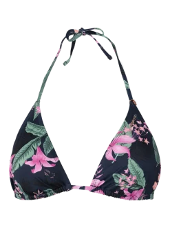 Novalee-Tropicana Dames Triangle Bikini Top | Indigo Blue