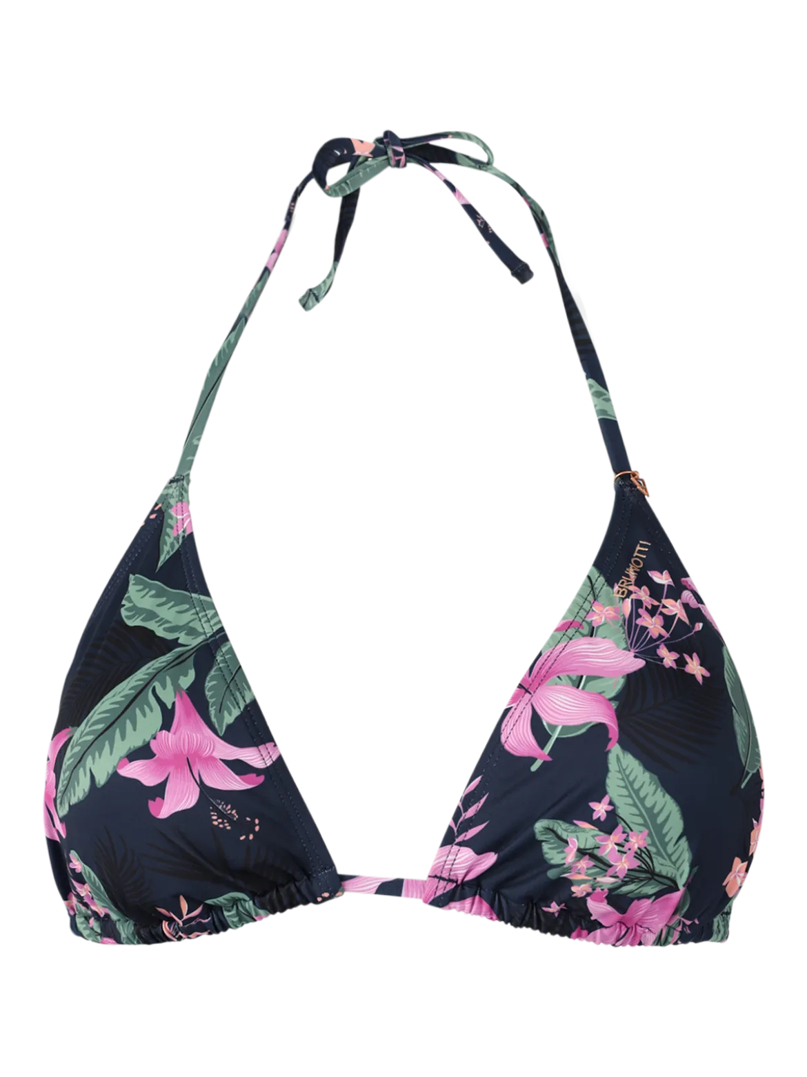 Novalee-Tropicana Dames Triangle Bikini Top | Indigo Blue