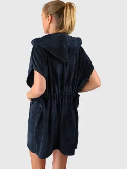 Paige Dames Poncho | Indigo Blue