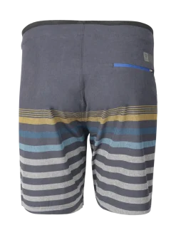 Paitor-Stripe Heren Boardshort | Blauw