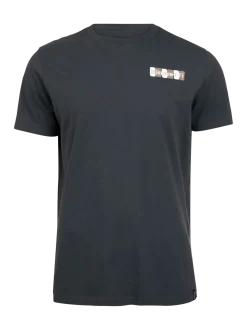 Pietros Heren T-shirt | Pirate Black