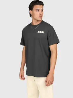 Pietros Heren T-shirt | Pirate Black