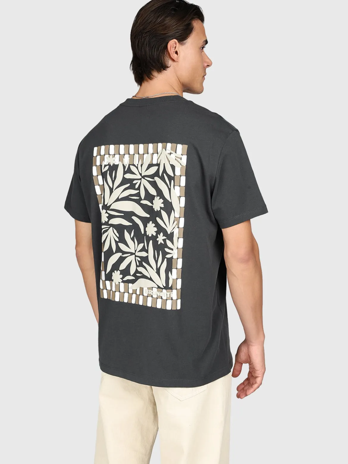 Pietros Heren T-shirt | Pirate Black