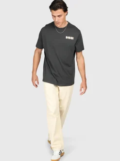 Pietros Heren T-shirt | Pirate Black